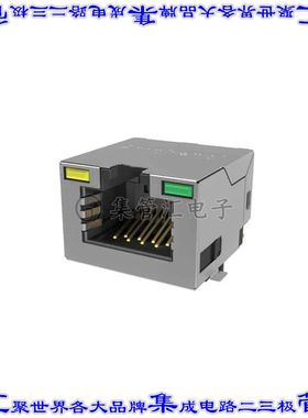 RJE3B18864A2 接插件连接器8P8C, RA, CAT6, SMT, SHIELD WITH