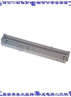 89160-0001 矩形连接器60POS插座2排2.54mm母插口灰色IDC镀金自由