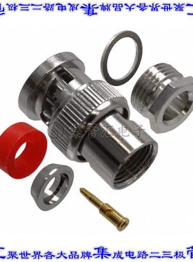 112348 同轴连接器BNC插头公引脚压接50欧姆自由悬挂