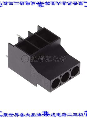 1356840000 线对板连接器3POS接线端子6.35mm通孔水平带板