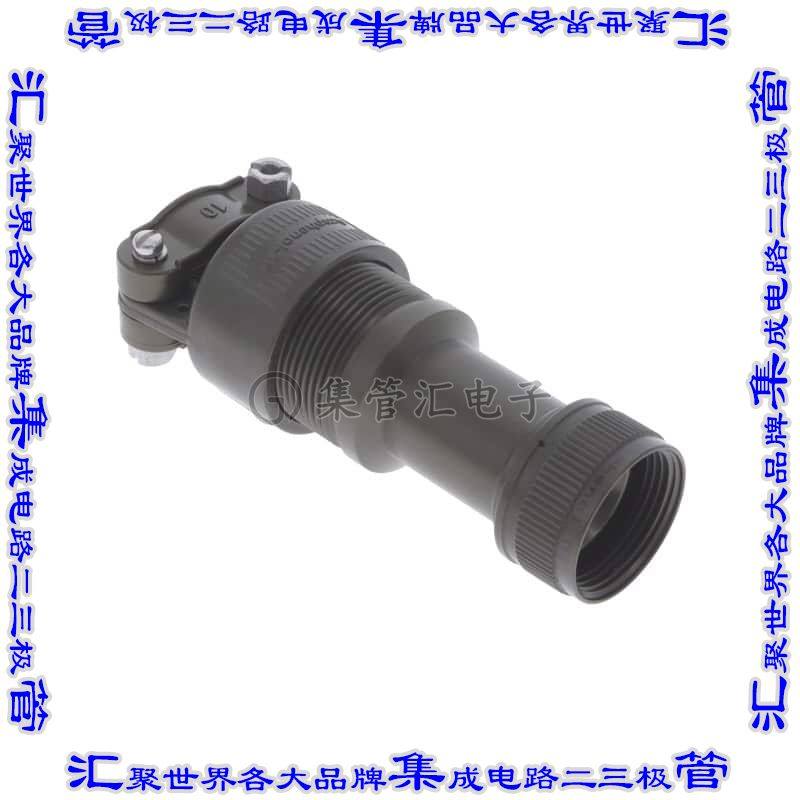 M85049/11-17W 接插件连接器CONN BACKSH W/CLMP SZ12 14 OLIV