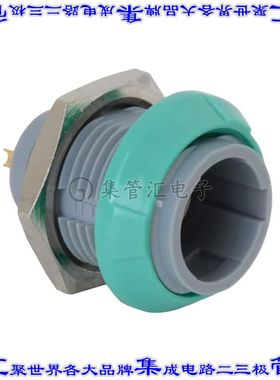 PLB1G520014 圆形连接器14POS插座母插口焊杯镀金面板安装