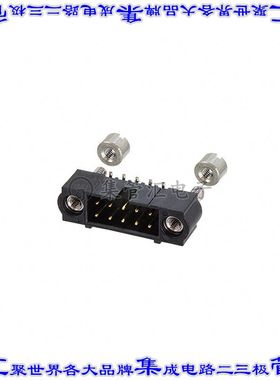 M80-5121042 针座连接器10POS接头2排2mm公形插针表贴SMD镀金