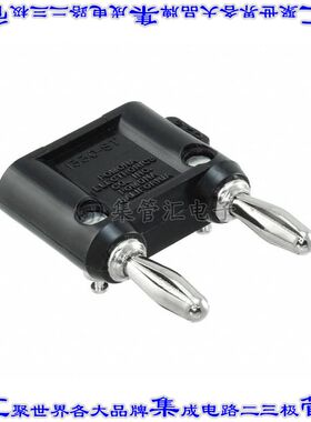 1330-ST-0 接插件连接器CONN DBL BAN PLUG STACK SLDRLESS