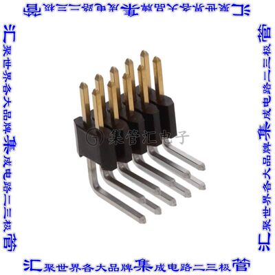 20021112-00010T1LF 针座连接器10POS接头2排1.27mm公形插针通孔