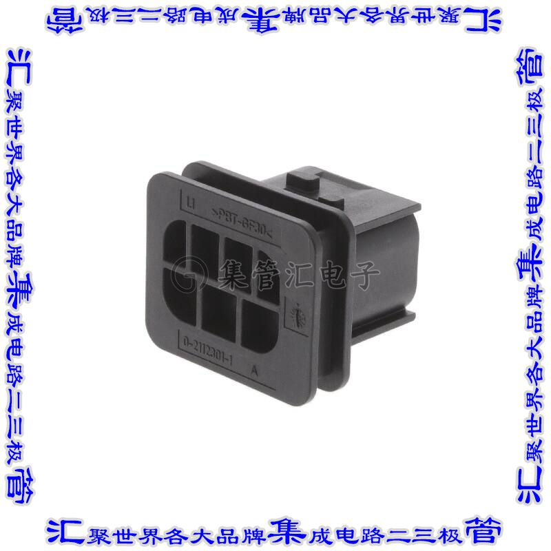 2112301-1 连接器接插件PROTECTION CAP, FOR REC.HSG GROU