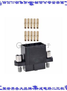 M80-4862642 矩形连接器26POS插座2排2mm母插口黑色压接镀金自由