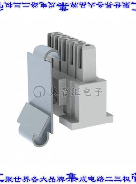 IPD1-05-S-K-M 矩形连接器外壳5POS插座2.54mm母形插口白色自由悬