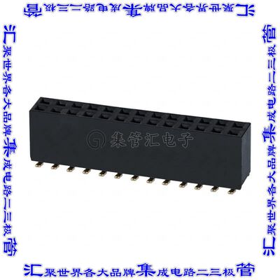 NPPC132KFMS-RC 针座连接器26POS插座2排2.54mm母形插口表贴SMD镀