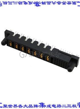 51940-104LF 背板连接器31POS插座母插口4排2.54mm通孔黑色