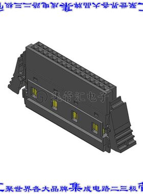 CQEA217-1677A002C1SB 矩形连接器32POS插座2排1.27mm母插口黑色I