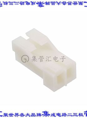 172486-2 矩形连接器外壳2POS插座2.5mm母形插口天然色自由悬挂