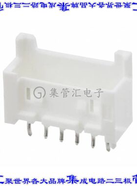 533750610 0533750610针座连接器6POS接头2.5mm公形插针通孔直针