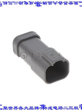 DT04-4P-P021 矩形连接器外壳4POS插座2排4.45mm公形引脚灰色自由