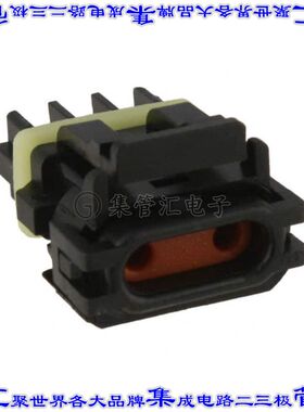 521170241 0521170241矩形连接器外壳2POS插座5mm母形插口黑色自