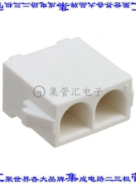 350786-3 针座连接器2POS接头6.35mm公形插针通孔直针镀金