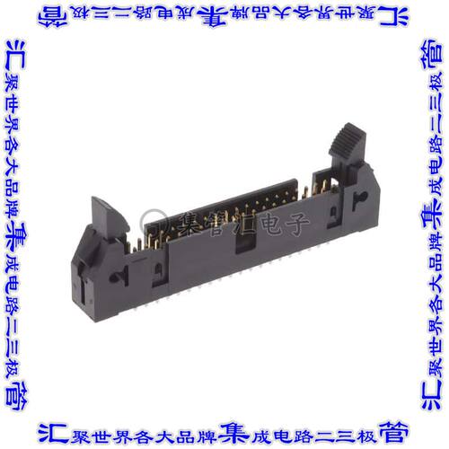 65863-201LF 针座连接器40POS接头2排2.54mm公形插针通孔直针镀金