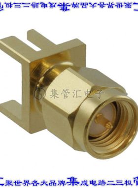 132365-10 同轴连接器SMA插座公插针焊片50欧姆板边缘