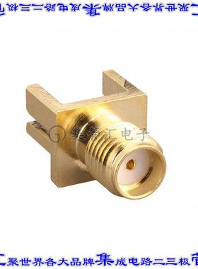 CONSMA020.031-G 同轴连接器SMA插座母插槽焊接50欧姆板边缘