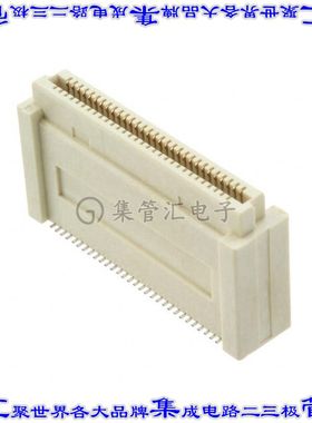 2-1735482-2 板对板连接器60POS插座外罩触点2排0.8mm表贴SMD镀金