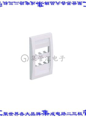 CFPE6IWY 接插件连接器FACEPLATE, 6 PORT, SINGLE GANG,