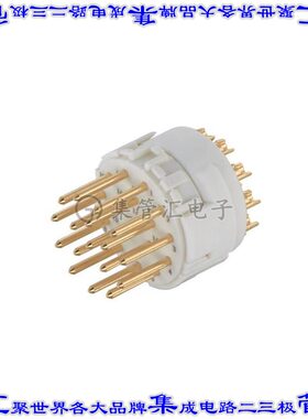 9151172602 09151172602圆形连接器17POS插头公引脚焊杯镀金