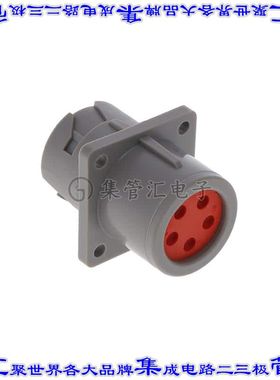 ATC10-5-16PN 圆形连接器5POS插座外壳用于公插针灰色面板安装