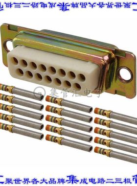 DAMAM-15S 连接器15POS插座母插口2排D-Sub面板安装