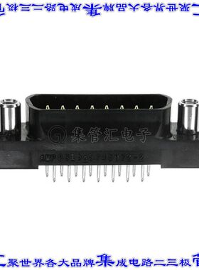 5745072-2 连接器15POS插头公引脚2排D-Sub通孔