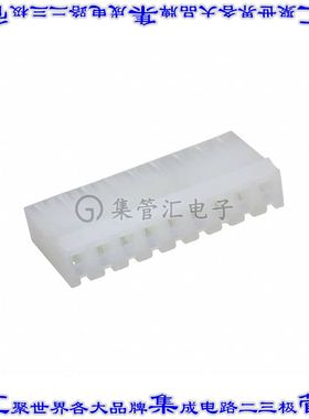 MTB-09 矩形连接器外壳9POS插座3.96mm母形插口白色自由悬挂