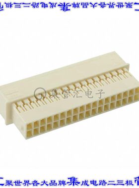 3-1969593-6 矩形连接器外壳36POS插座2排2.5mm公形引脚天然色自