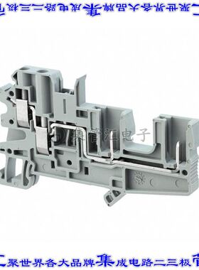 3060296 接线板专用连接器4POS插头连接6.2mm灰色