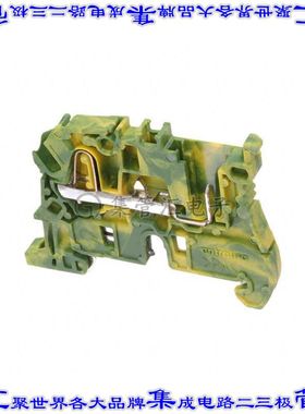 1SNK805150R0000 接线板专用连接器2POS插头连接5.2mm绿色黄色