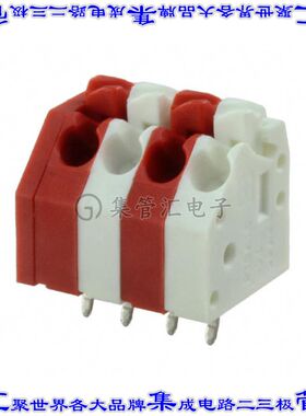 1713088 线对板连接器4POS接线端子3.5mm通孔45角度带板