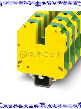 3048195 端子块连接器2POS接地地面25.0mm绿色黄色3/0-4AWG