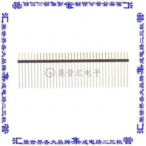 PBC36SAHN 针座连接器36POS分离式2.54mm公形插针通孔直针镀金