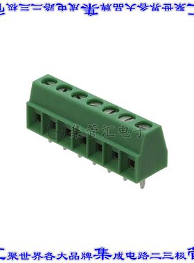 1751293 线对板连接器7POS接线端子3.5mm通孔水平带板