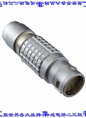 FGJ.2B.308.CLLD62 圆形连接器8POS插头母插口焊杯镀金自由悬挂