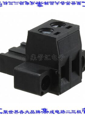 395240002 0395240002端子块连接器2POS插头母插口5mm黑色自由悬