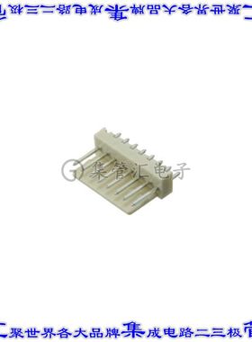LHA-08-TS 针座连接器8POS接头2.54mm公形插针通孔直针锡