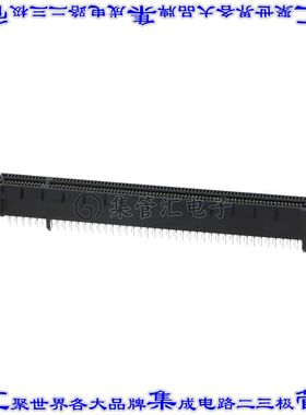 PCIE-164-02-F-D-TH 卡边缘连接器164POS母头2排1mm黑色镀金