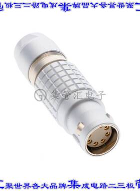 FGJ.2B.308.CLLD72 圆形连接器8POS插头母插口焊杯镀金自由悬挂