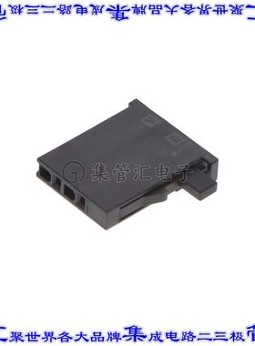 J25MF-02V-K 矩形连接器外壳2POS插座4mm母形插口黑色自由悬挂