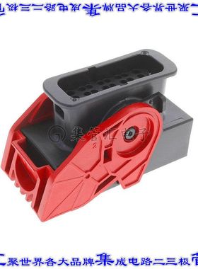 SRK06-MDA-32A-001 矩形连接器外壳32POS插头母形插口黑色自由悬