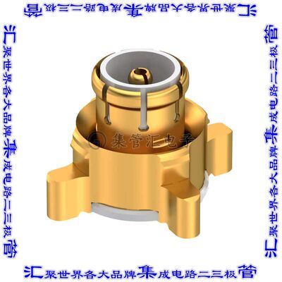 R223434800 同轴连接器MMBX插头公引脚焊接50欧姆表面贴装