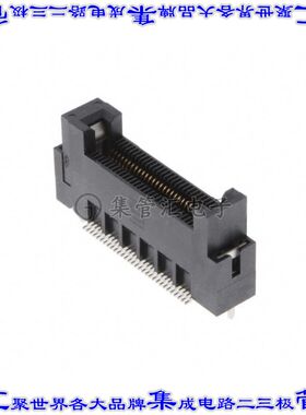 MEC5-030-01-L-DV-W1-K-TR 卡边缘连接器60POS母头2排0.5mm黑色镀