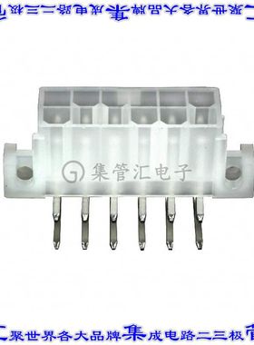 1-1586043-2 针座连接器12POS接头2排4.2mm公形插针通孔直角锡