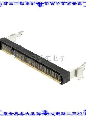 1827341-4 接插件连接器CONN SKT SODIMM 200POS R/A SMD