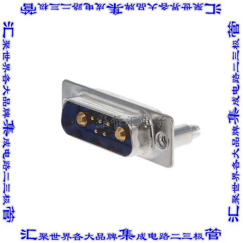CBD7W2M37S600X 连接器7(5+2同轴或电源)插头公引脚2排D-Sub组合