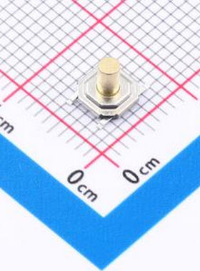 BTS0C0050LMG00 铜头轻触开关5.2x5.2x4.5mm 100gf SMD-4P,5.2x5.